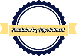 Available by Appointment badge